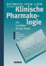 Klinische Pharmakologie - Rietbrock, Norbert; Staib, A. Horst; Loew, Dieter