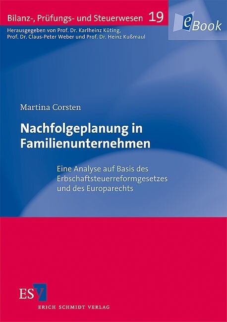 Nachfolgeplanung in Familienunternehmen -  Martina Corsten