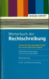 Wörterbuch der Rechtschreibung - 