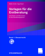 Vorlagen für die Erstberatung - Steuerrecht - Stefan Arndt, Ingo Heuel