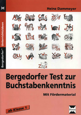 Bergedorfer Test zur Buchstabenkenntnis - Heinz Dammeyer