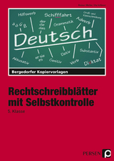 Rechtschreibblätter mit Selbstkontrolle - 5. Kl. - Heiner Müller, Uta Vollmer