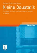 Kleine Baustatik - Wolfgang Krings, Artur Wanner