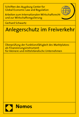 Anlegerschutz im Freiverkehr - Gerhard Schwartz