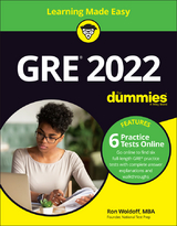 GRE 2022 For Dummies with Online Practice - Ron Woldoff