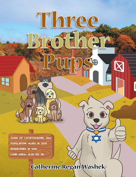 Three Brother Pups -  Catherine Regan Washek