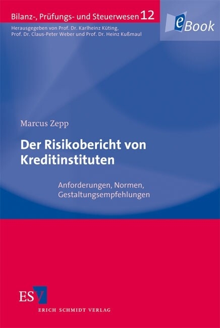 Der Risikobericht von Kreditinstituten -  Marcus Zepp