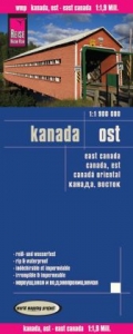 Reise Know-How Landkarte Kanada Ost (1:1.900.000) - Peter Rump Verlag