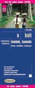 Reise Know-How Landkarte Bali, Lombok, Komodo (1:150.000) - Indonesien 5 - Reise Know-How Verlag Reise Know-How Verlag Peter Rump