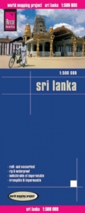 Reise Know-How Landkarte Sri Lanka (1:500.000) - Verlag, Peter Rump