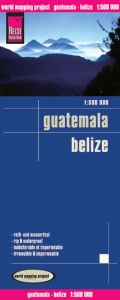 Reise Know-How Landkarte Guatemala, Belize (1:500.000) - Verlag, Peter Rump