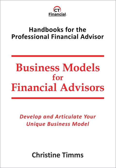 Business Models for Financial Advisors - Christine Timms