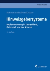 Hinweisgebersysteme - LL.M. Bach  Simone, Nicolai Behr, Anastasia Berger, Lukas Feiler, Dominik Guttenberger, Georg Krakow, LL.M. Kurth  Christoph, Michael Nuster, Cristin Schacht, Felix Ruhmannseder, Martin Walter, Markus Winkler