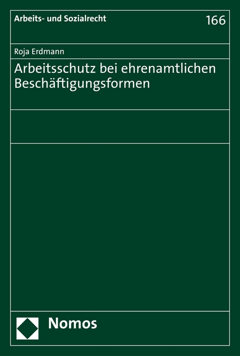 Arbeitsschutz bei ehrenamtlichen Beschäftigungsformen - Roja Erdmann