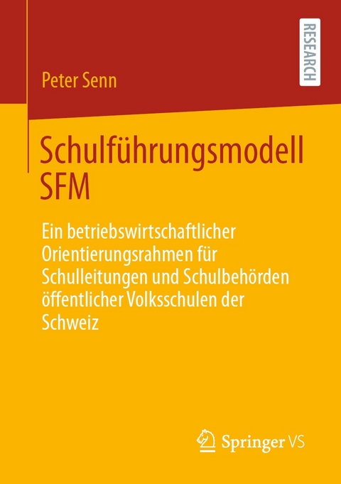 Schulführungsmodell SFM - Peter Senn