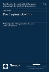 Die Cy-près-Doktrin - Lotte Busch