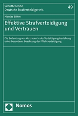 Effektive Strafverteidigung und Vertrauen - Nicolas Böhm