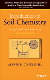 Introduction to Soil Chemistry - Alfred R. Conklin