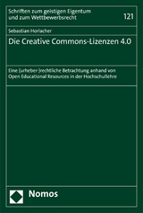 Die Creative Commons-Lizenzen 4.0 - Sebastian Horlacher