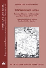 Erfahrungsraum Europa - Joachim Rees, Winfried Siebers