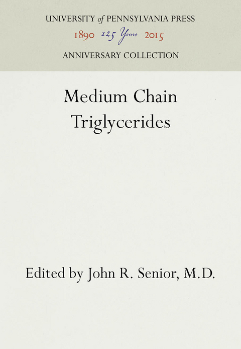 Medium Chain Triglycerides - 