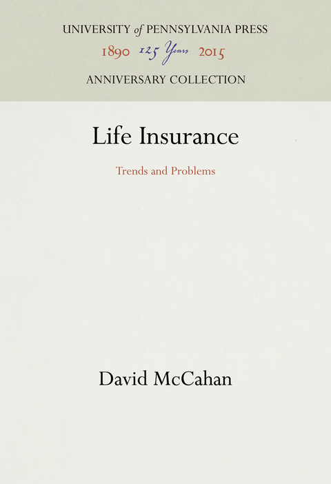 Life Insurance - David McCahan