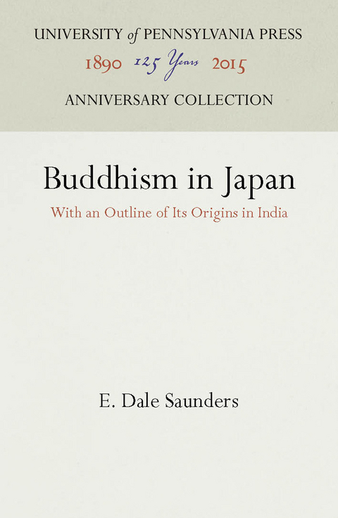 Buddhism in Japan - E. Dale Saunders