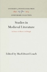 Studies in Medieval Literature - 