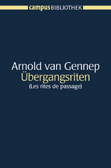 Übergangsriten - Gennep, Arnold Van