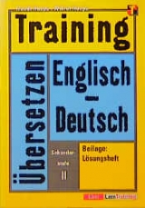 Training Übersetzen Englisch-Deutsch - Traudl Hoops, Wiklef Hoops