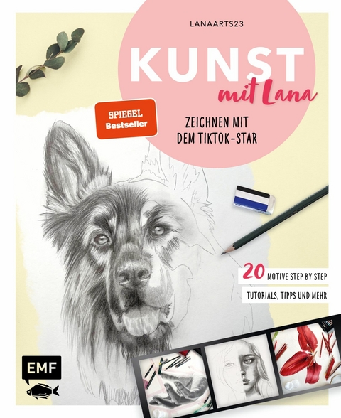 Kunst mit Lana – Zeichnen mit dem TikTok-Star Lanaarts23 -  Lanaarts23