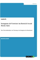 Instagram als Vorreiter im Bereich Social Media Sales - Leonie B.