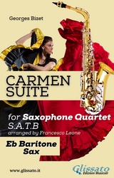 "Carmen" Suite for Sax Quartet (Eb Baritone Sax) - Georges Bizet, a cura di Francesco Leone