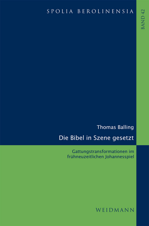 Die Bibel in Szene gesetzt -  Thomas Balling