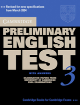 Cambridge Preliminary English Test 3 New Edition - 