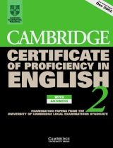 Cambridge Certificate of Profciency in English - New. Examination Papers from the University of Cambridge Examinations Syndicate / Self-study Student's Book with answers and 2 Audio-CDs 2 - 