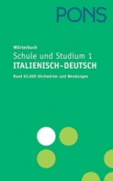 PONS Wörterbuch für Schule und Studium / Italienisch. Neubearbeitung - 