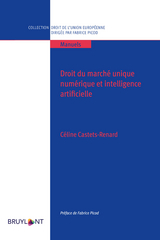 Droit du marché unique numérique et intelligence artificielle -  Celine Castets - Renard