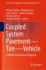 Coupled System Pavement - Tire - Vehicle - 