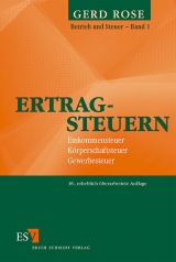 Ertragsteuern - Rose, Gerd