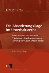 Die Abänderungsklage im Unterhaltsrecht - Soyka, Jürgen