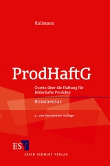 ProdHaftG - Kullmann, Hans Josef