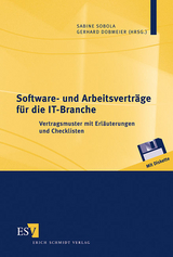 Software- und Arbeitsverträge für die IT-Branche - Gerhard Pischel, Klaus Neugebauer, Kathrin Kohl, Christoph Glökler, Maximilian Damm