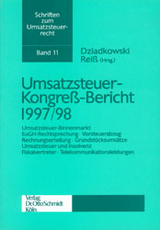 Umsatzsteuer-Kongress-Bericht 1997/98 - 