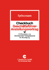 Checkbuch Geschäftsführer-Anstellungsvertrag - Michael Spönemann