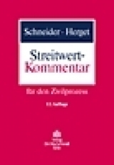 Streitwert-Kommentar - Schneider, Egon