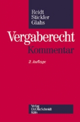 Vergaberecht - Olaf Reidt, Thomas Stickler, Heike Glahs