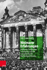 Weimarer Erfahrungen -  Udi Greenberg