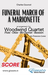 Woodwind Quartet sheet music: Funeral March of a marionette (score) -  Charles Gounod, a cura di Francesco Leone