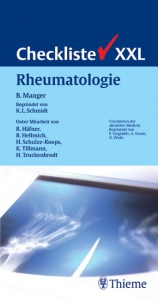 Checkliste XXL Rheumatologie - Hellmich, Bernhard; Manger, Bernhard; Schmidt, Klaus L.; Tillmann, Karl